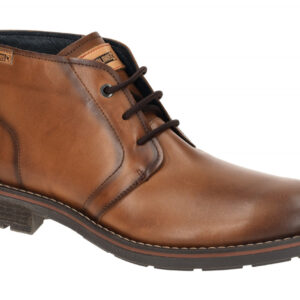 Pikolinos M2M-8027 cuero YORK Herren Stiefeletten Braun Echtleder Blockabsatz