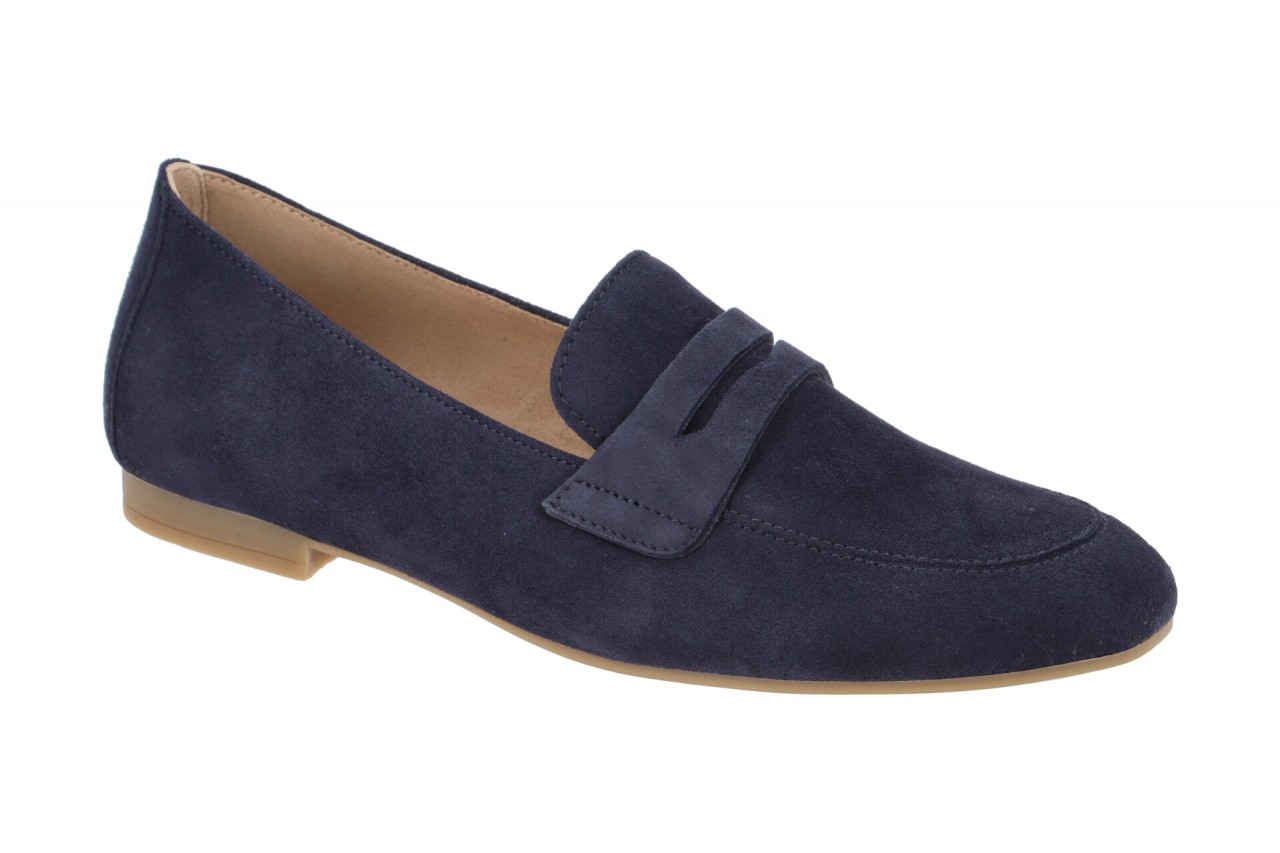 Gabor 85.213.16 Damen Slipper Atlantik Blau Echtleder Rauhleder Fu?bett Block... 1 Gabor 85.213.16 Damen Slipper Atlantik Blau Echtleder Rauhleder Fu?bett Block...
