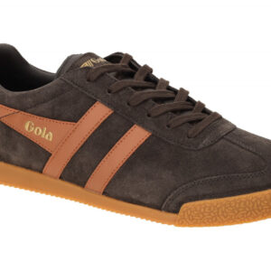 Gola CMA192UT Harrier Herren Sneaker Braun Dk Brown/Moody Orange