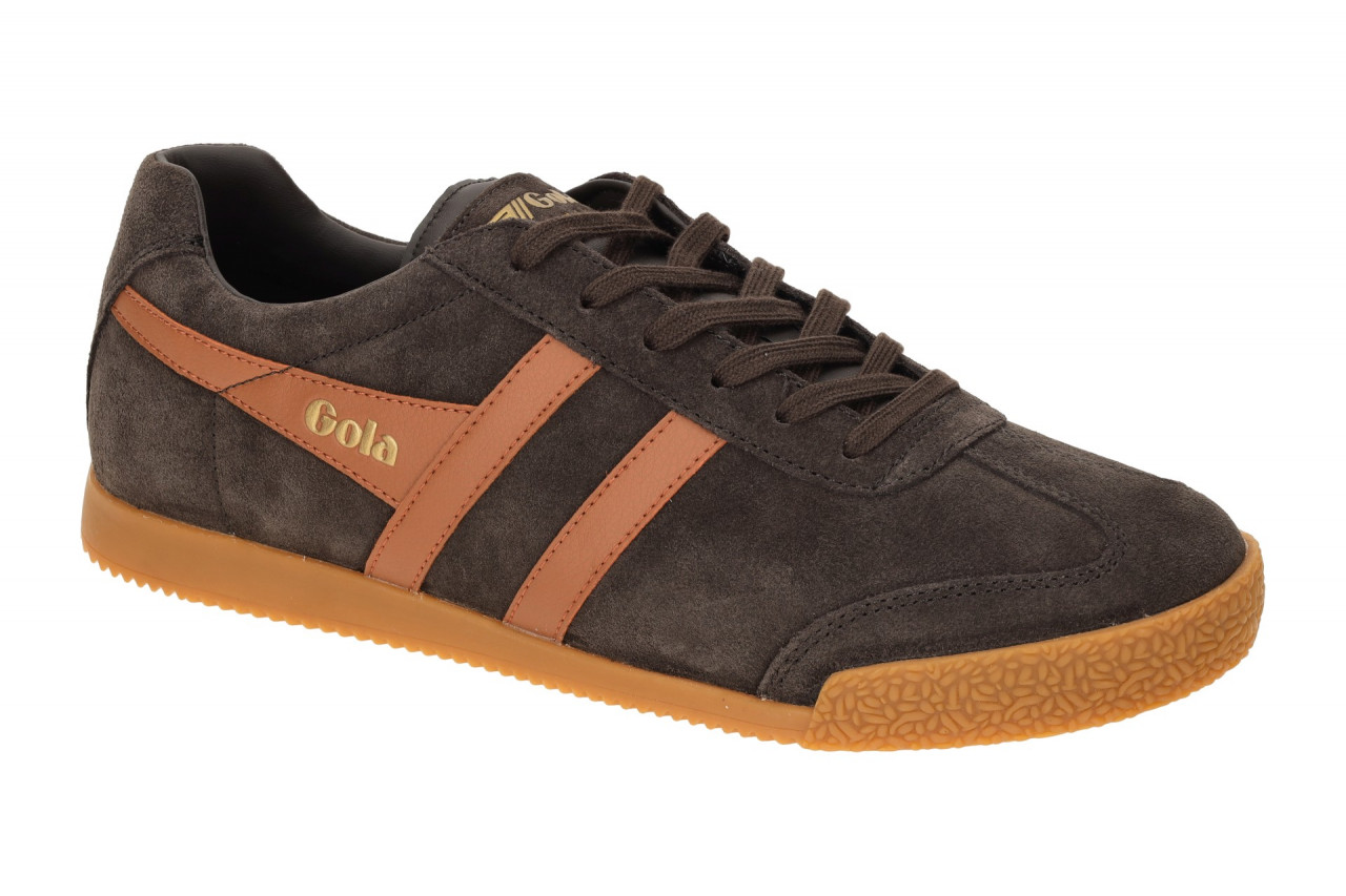 Gola CMA192UT Harrier Herren Sneaker Braun Dk Brown/Moody Orange 1 Gola CMA192UT Harrier Herren Sneaker Braun Dk Brown/Moody Orange