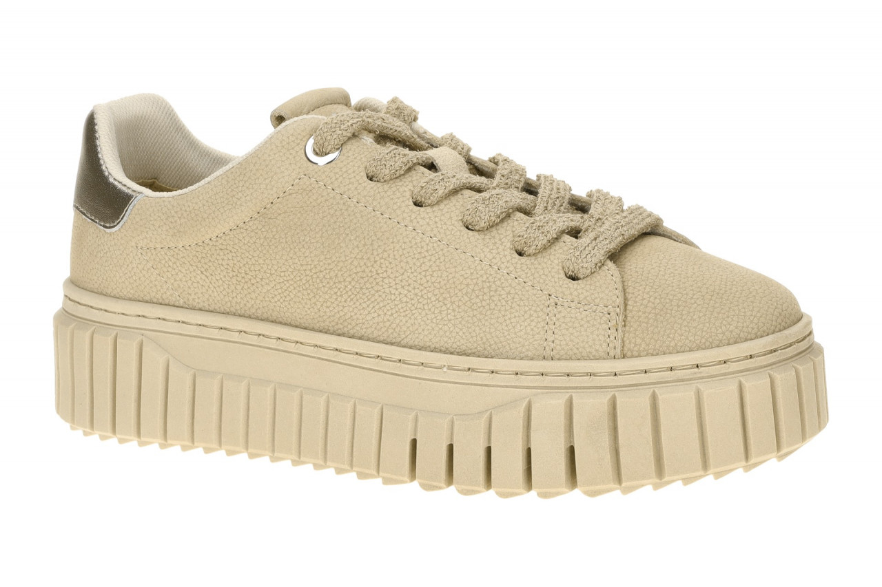 Tamaris 1-23702-45 Beige Antelope Plateau Sneaker Damenschuhe 1 Tamaris 1-23702-45 Beige Antelope Plateau Sneaker Damenschuhe