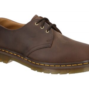 Dr. Martens 11838201 DrM 1461 Dark Brown Unisex Schn?rhalbschuhe aus Fettleder