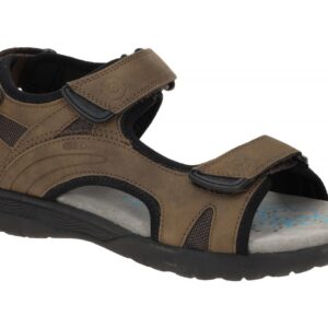 Geox Herren Sandale U25ELA 0BC14 C6009 Coffee Atmungsaktiv Wasserdicht6888