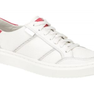 UGG 1130775 BWRP ALAMEDA LACE Sneaker wei? + rot glattleder herausnehmbare In...
