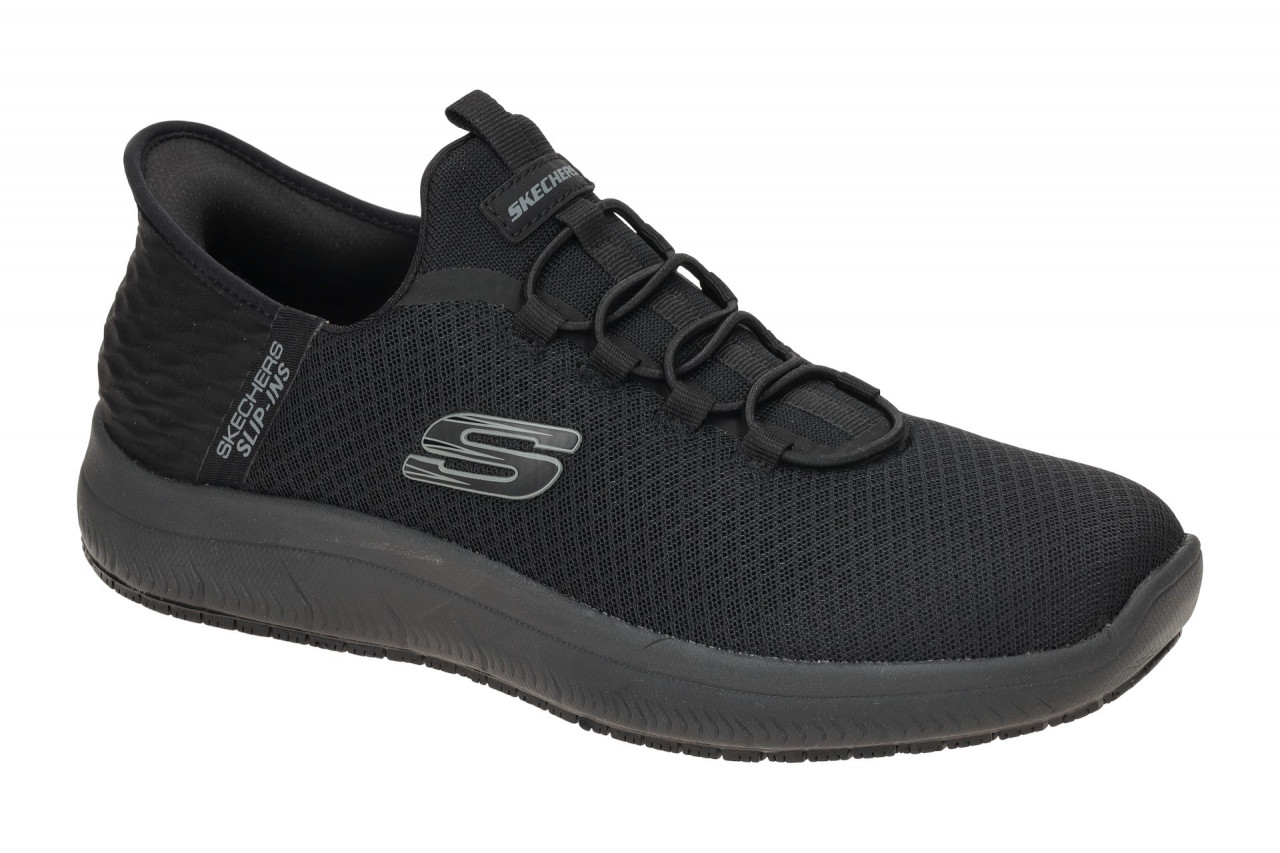 Skechers 200205 EC/BBK Schwarz Slipper Herrenschuhe Air Cooled Memory Foam 1 Skechers 200205 EC/BBK Schwarz Slipper Herrenschuhe Air Cooled Memory Foam