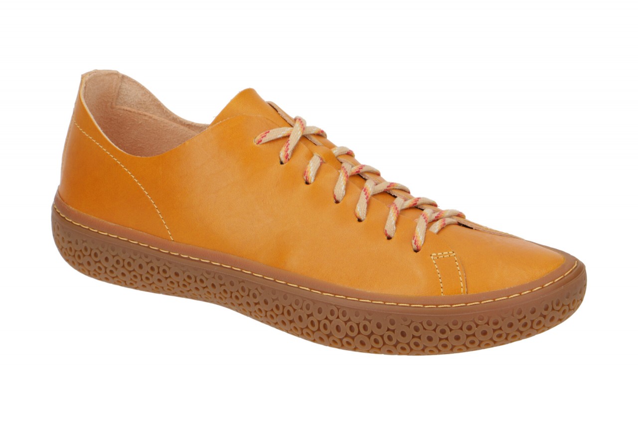 Think Damen Schn?r-Halbschuhe TJUB Gelb Safran Echtleder Gummisohle Comfort F... 1 Think Damen Schn?r-Halbschuhe TJUB Gelb Safran Echtleder Gummisohle Comfort F...