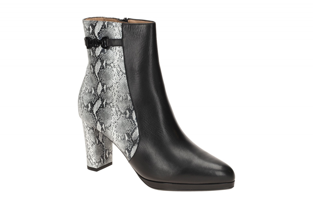 Peter Kaiser Damen Stiefeletten 9-75336 elegant schwarz/rep.combi Glattleder 1 Peter Kaiser Damen Stiefeletten 9-75336 elegant schwarz/rep.combi Glattleder