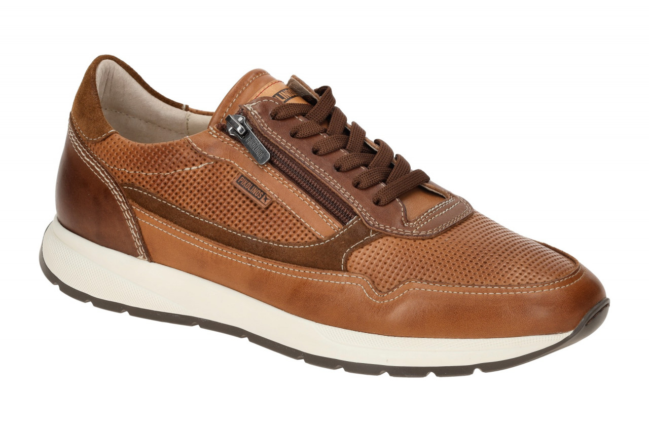 Pikolinos M2B-6263C1 brandy Herren Sneaker GETAFE Echtleder bequem Schn?rschuhe 1 Pikolinos M2B-6263C1 brandy Herren Sneaker GETAFE Echtleder bequem Schn?rschuhe