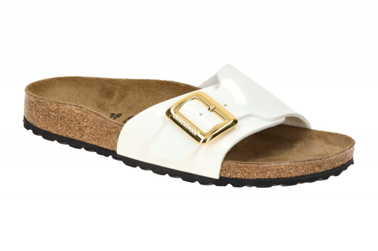 Birkenstock Damen Pantoletten 1029437 CATALINA wei? patent white - mit anatom... 1 Birkenstock Damen Pantoletten 1029437 CATALINA wei? patent white - mit anatom...