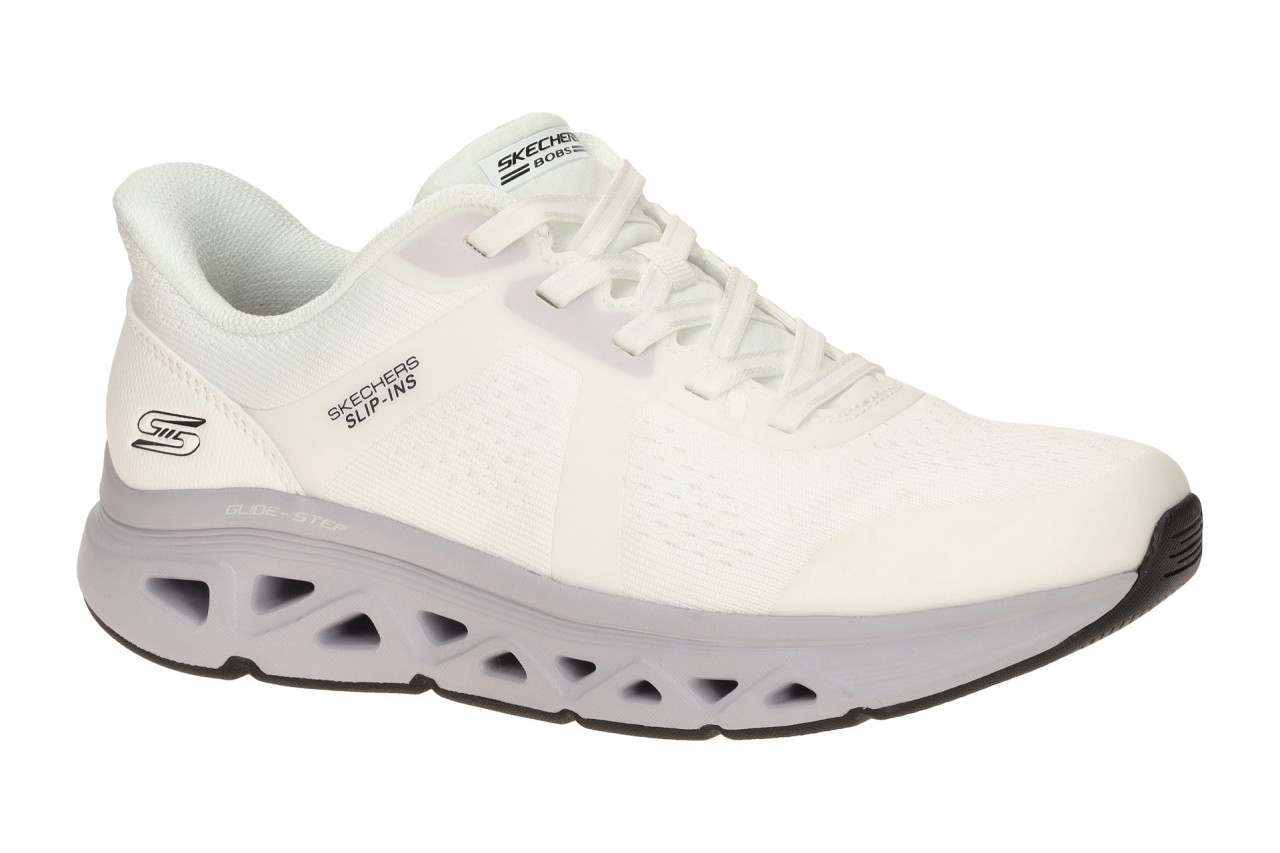 Skechers 117863 WLV Damenschuhe Slip On Sneaker wei?/lavender Glide Step Tech... 1 Skechers 117863 WLV Damenschuhe Slip On Sneaker wei?/lavender Glide Step Tech...