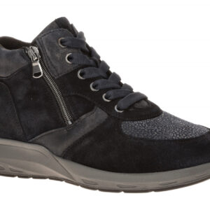 Waldl?ufer 831M80 M-TONIA Damen Stiefeletten Blau OrthoTritt bequem & leicht