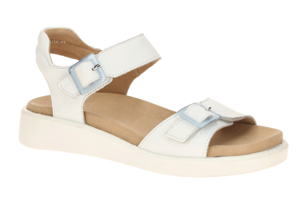 ara Damen Sandale 12-21402 06 MADEIRA-S wei?-beige Echtleder Klett-Fu?bett Ex... 1 ara Damen Sandale 12-21402 06 MADEIRA-S wei?-beige Echtleder Klett-Fu?bett Ex...
