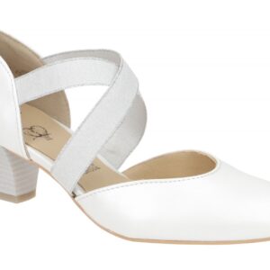 ara 12-33439 35 TOULOUSE Riemchen Pumps Wei? offwhite Hochzeitsschuhe