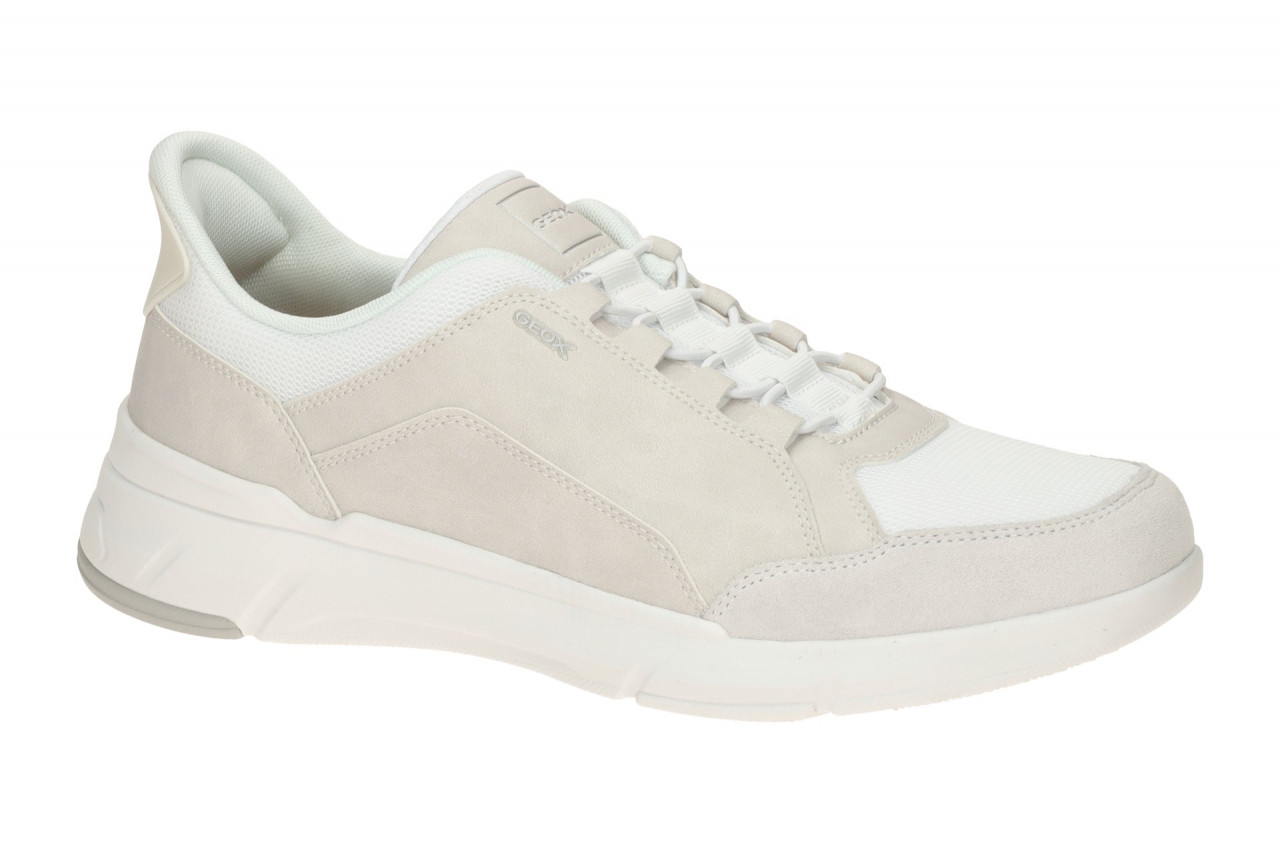 Geox U659KA VITTOUR PLUS Herren Sneakers FASTin System Wei?/Offwhite 1 Geox U659KA VITTOUR PLUS Herren Sneakers FASTin System Wei?/Offwhite