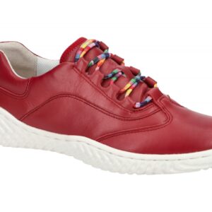 Gabor 43.380 - Damen Schn?r-Halbschuhe rot rubin bequem & leicht