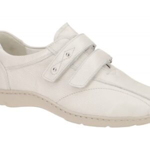 Waldl?ufer 496301 HENNI Damen Slipper Grau-Platin Extra Weit Bequeme Halbschuhe