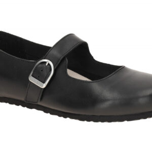 Birkenstock 1030709 Schwarz Mary Jane Ballerina, anatomisches Kork-Latex-Fu?bett