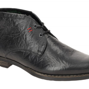 Think GURU_Hi 3-000503-0010 Herrenstiefelette schwarz - Hochwertiges Echtlede...