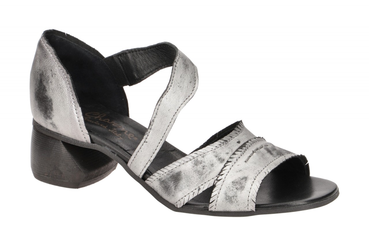 Charme 0642-01 Damen Sandale Grau Echtleder Gummisohle Fu?bett Blockabsatz 1 Charme 0642-01 Damen Sandale Grau Echtleder Gummisohle Fu?bett Blockabsatz