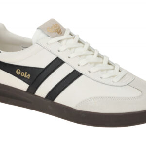 Gola Herrenschuhe CMB743WB Cyclone Leather - wei?/schwarz/dunkelgrau - Sneakers