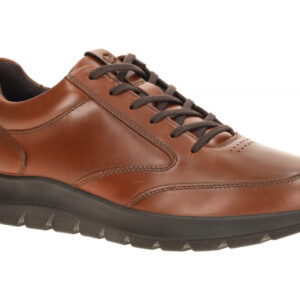 Ecco 57181401014 City Stride Herrenschuhe Braun Mink Bequeme Schn?r Halbschuhe