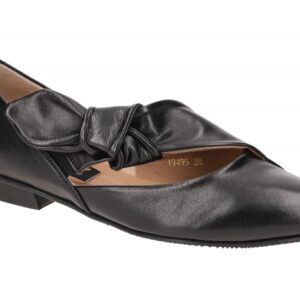 Everybody 19495F2399 GL001 BULBOLA Damenschuhe Schwarz Echtleder Slipper Bloc...