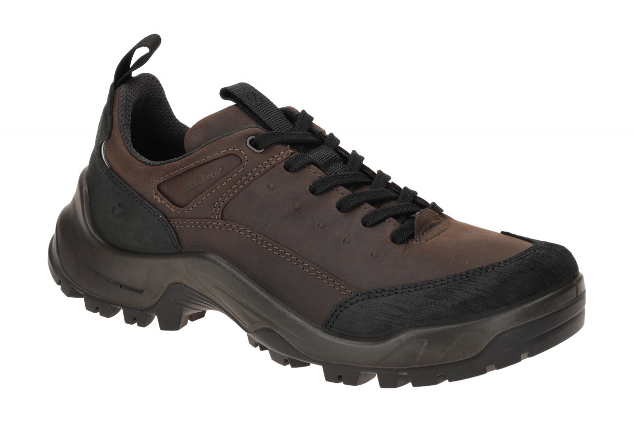 Ecco 822354 OFFROAD WP Herren Halbschuhe schwarz/mocha wasserdicht & bequem 1 Ecco 822354 OFFROAD WP Herren Halbschuhe schwarz/mocha wasserdicht & bequem