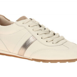 Gabor 83.191.20 Damen Retro Sneaker in Wei? latte - Best Fitting, flache Sohle