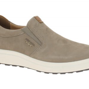 Josef Seibel Herren Slipper MADDOX 06 | Grau Taupe Kombi | Echtleder Nubuk Gl...