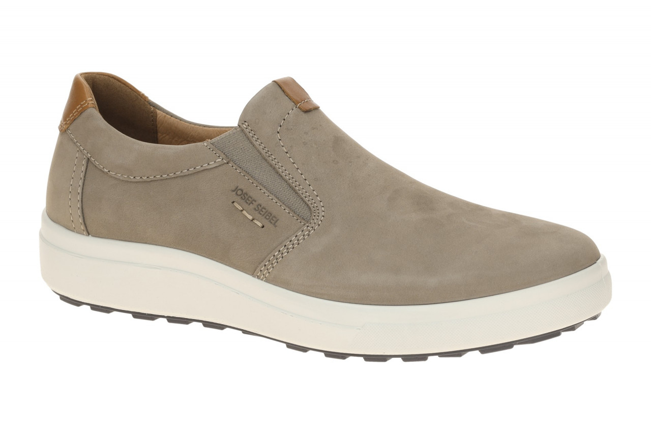 Josef Seibel Herren Slipper MADDOX 06 | Grau Taupe Kombi | Echtleder Nubuk Gl... 1 Josef Seibel Herren Slipper MADDOX 06 | Grau Taupe Kombi | Echtleder Nubuk Gl...