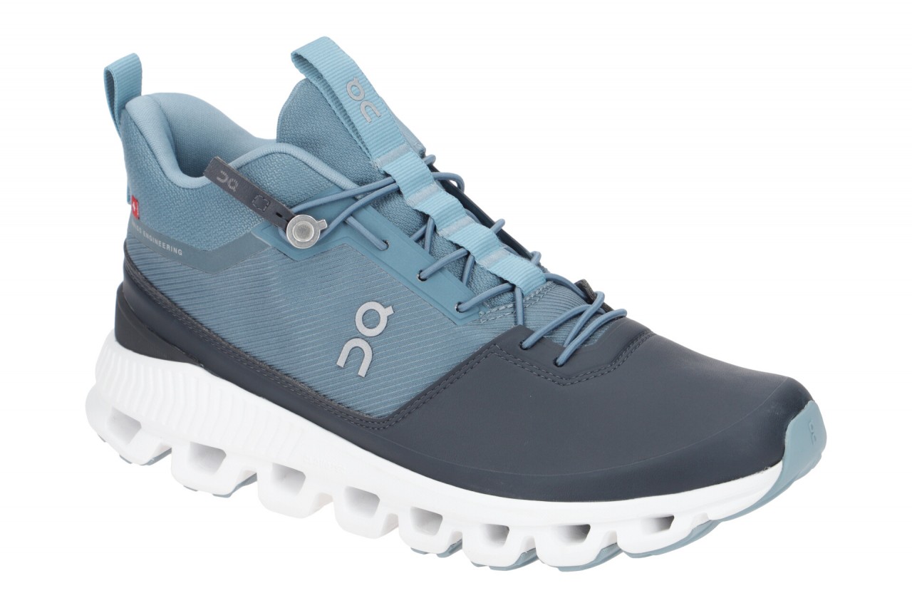 ON 28.99803 Cloud Hi Mid Cut Sneaker Damenschuhe Blau Dust/Navy - Atmungsakti... 1 ON 28.99803 Cloud Hi Mid Cut Sneaker Damenschuhe Blau Dust/Navy - Atmungsakti...