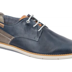 Pikolinos M4E-4104C1 JUCAR Herren Schn?r Halbschuhe blau Echtleder bequem