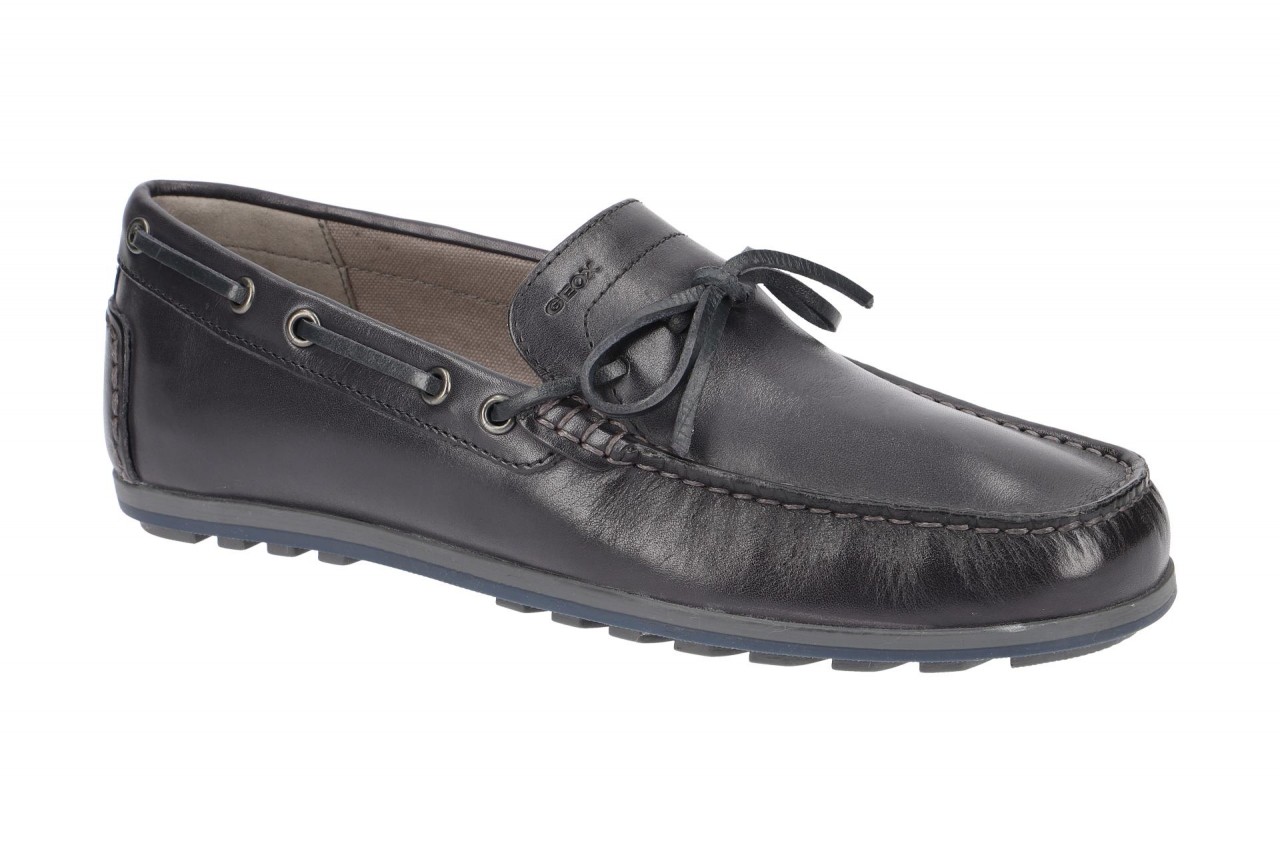 Geox U824LB Mirvin Herren Slipper Navy Blau Echtleder atmungsaktiv 1 Geox U824LB Mirvin Herren Slipper Navy Blau Echtleder atmungsaktiv