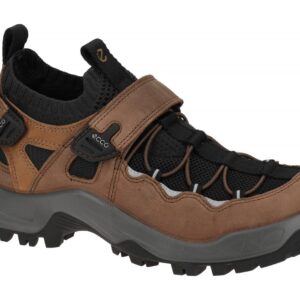 Ecco 82233460826 Herren Offroad Slipper Wanderschuhe Braun Nubuck Mesh atmung...