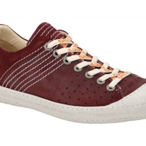 Eject 20390.012 DASS Herren Sneakers bordeaux rot Echtleder Gummi Laufsohle
