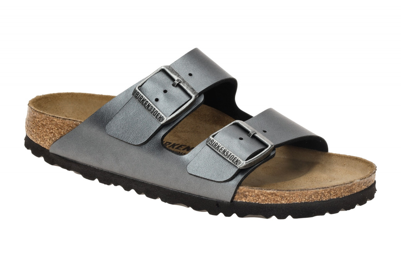 Birkenstock Arizona BS 1029224 Damen Pantoletten metallic Schwarz - anatomisc... 1 Birkenstock Arizona BS 1029224 Damen Pantoletten metallic Schwarz - anatomisc...