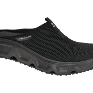 Salomon 471120 REELAX SLIDE 6.0 Herren Pantoletten Schwarz Alloy Breathable Mesh