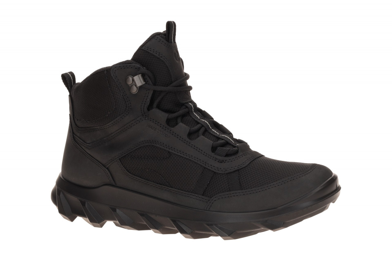 Ecco 82037451052 MX Herrenstiefelette wasserdicht schwarz/grau 1 Ecco 82037451052 MX Herrenstiefelette wasserdicht schwarz/grau