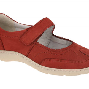 Waldl?ufer 496302 HENNI Damen Ballerina rot cherry (LS hell) extra leicht & f...
