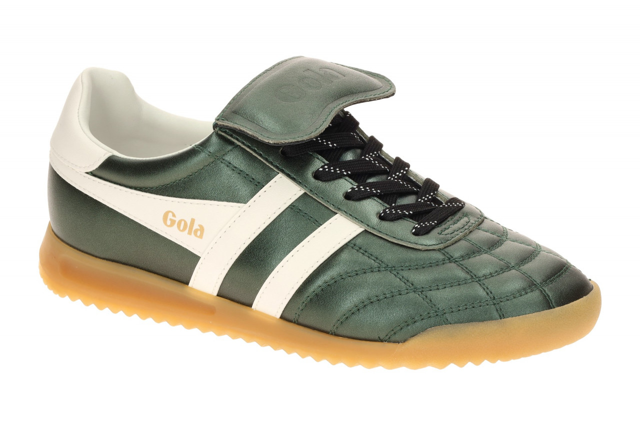 Gola CLB575NW STADIUM 86 Damen Sneaker Gr?n Bottle Green/Off White - Echtlede... 1 Gola CLB575NW STADIUM 86 Damen Sneaker Gr?n Bottle Green/Off White - Echtlede...