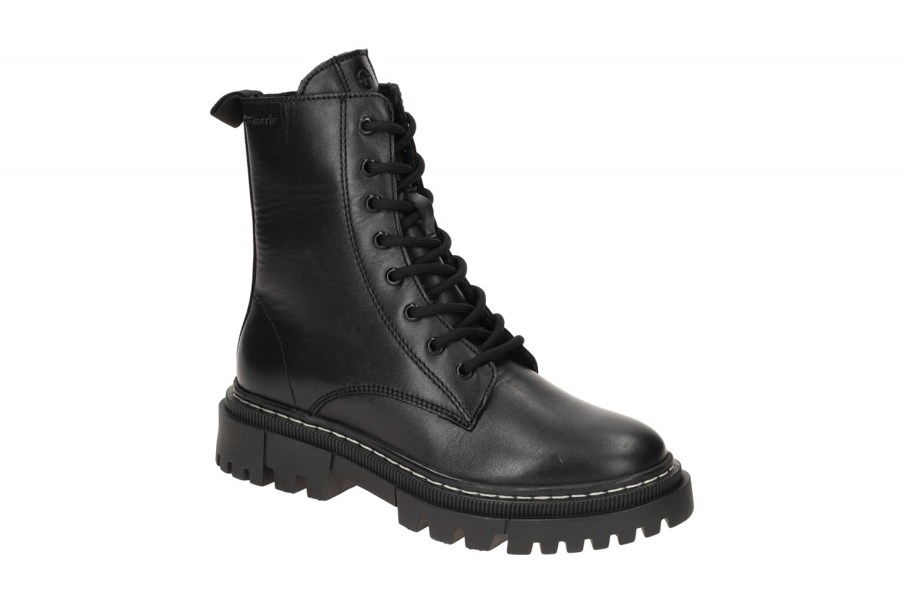 Tamaris 1-25276-41 003 Damen Stiefeletten Schwarz - Bequeme Lace Up Boots 1 Tamaris 1-25276-41 003 Damen Stiefeletten Schwarz - Bequeme Lace Up Boots