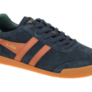 Gola CMA192EU HARRIER Herrenschuhe Sneakers Halbschuhe Navy/Orange/Sage Echtl...