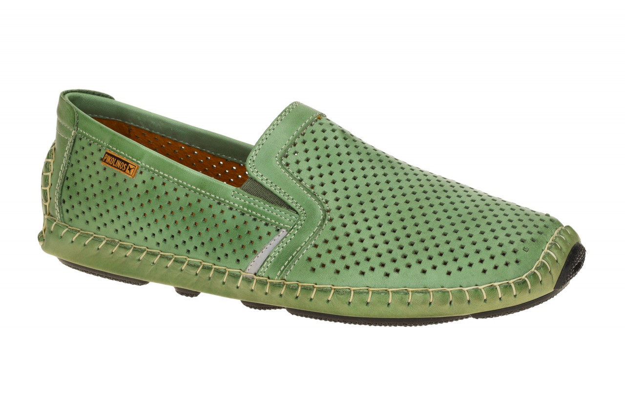 Pikolinos 09Z-3100 JEREZ Herren Slipper, mint green Echtleder bequem G-Sohle 1 Pikolinos 09Z-3100 JEREZ Herren Slipper, mint green Echtleder bequem G-Sohle