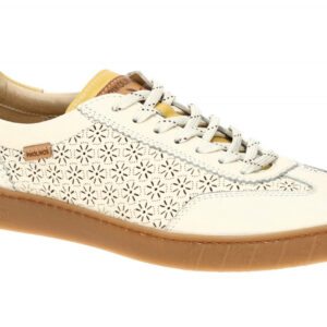 Pikolinos W7B-6711C1 LANZAROTE Damenschuhe wei? nata bequeme Halbschuhe