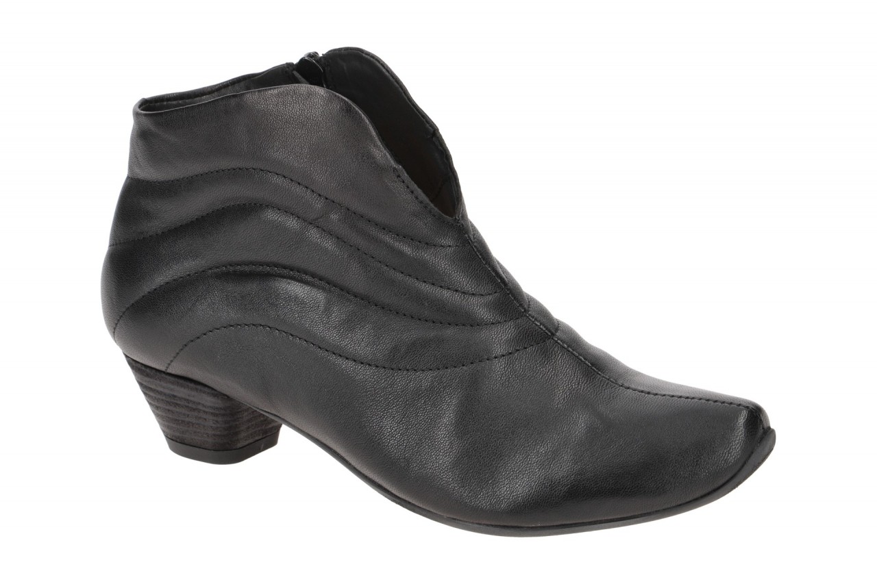 Think 686 AIDA Damen Stiefeletten schwarz Echtleder bequem 1 Think 686 AIDA Damen Stiefeletten schwarz Echtleder bequem