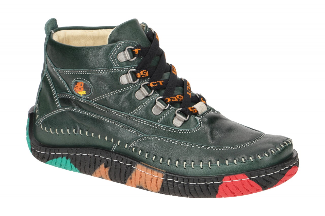 Eject 6756/1.002 Damen Winterstiefel Gr?n Echtleder Schn?rung 1 Eject 6756/1.002 Damen Winterstiefel Gr?n Echtleder Schn?rung