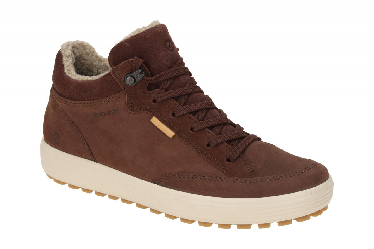 Ecco 45049302474 SOFT 7 TRED Damen Mid Cut Sneaker Boots Braun Chocolat wasse... 1 Ecco 45049302474 SOFT 7 TRED Damen Mid Cut Sneaker Boots Braun Chocolat wasse...