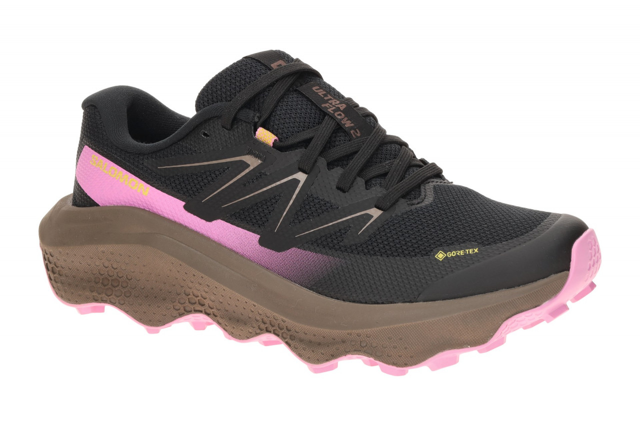 Salomon 478844 ULTRA FLOW 2 GTX Damen Sportschuhe schwarz/GORE-TEX/Waterproof 1 Salomon 478844 ULTRA FLOW 2 GTX Damen Sportschuhe schwarz/GORE-TEX/Waterproof