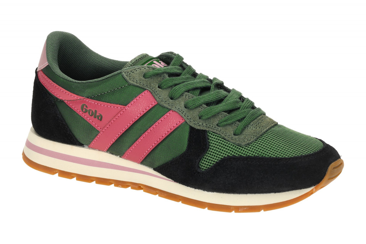 Gola Damen Sneaker CLA592NA Daytona Gr?n/Schwarz/Pink - Atmungsaktiv & Bequem 1 Gola Damen Sneaker CLA592NA Daytona Gr?n/Schwarz/Pink - Atmungsaktiv & Bequem