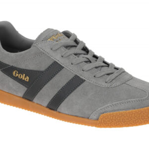 Gola CMA192CG Harrier Herren Sneakers Grau Cement/Storn Echtleder Textil Synt...
